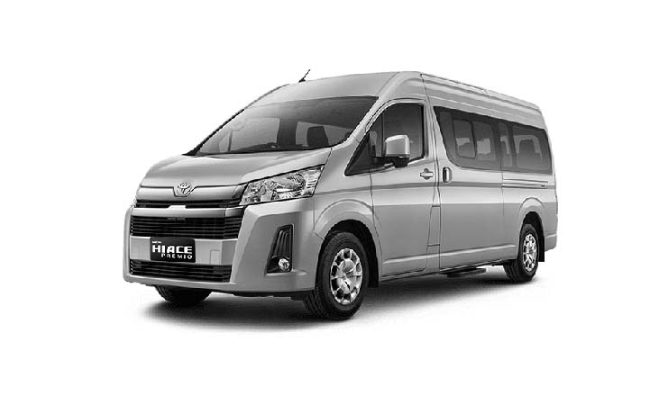 Sewa Hiace Premio Batam - Minibus Mewah 12 Seat
